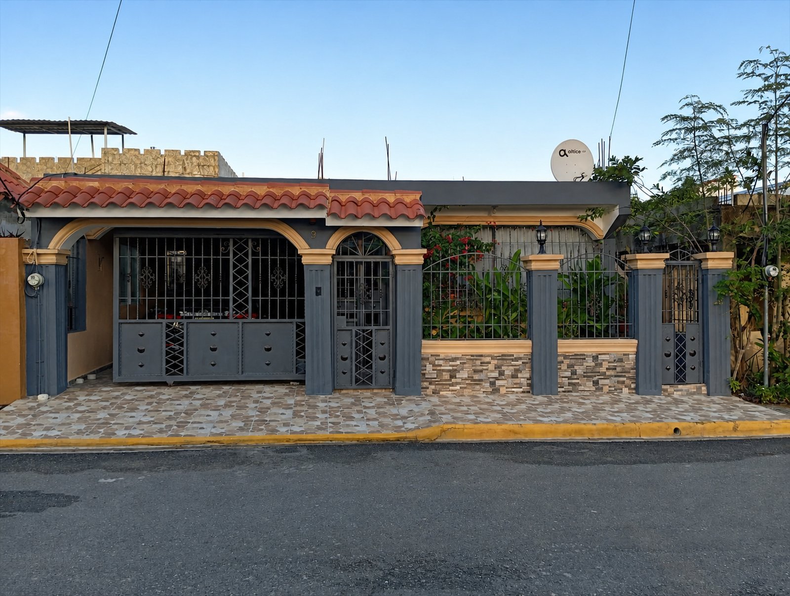 Fachada terminada